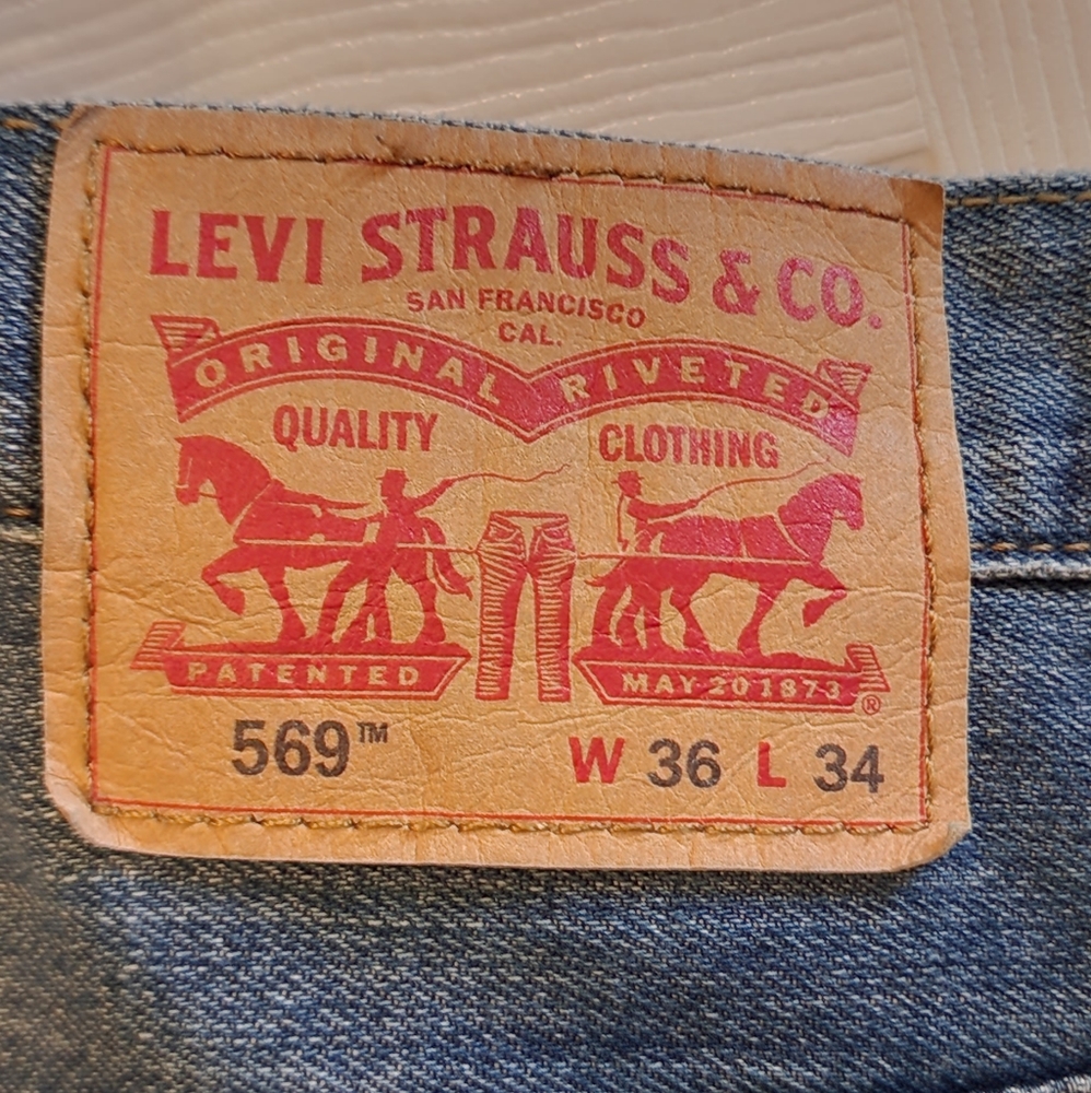 Levi's 569 jeans, 36×34
